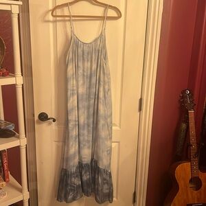 Free people cloud print dress